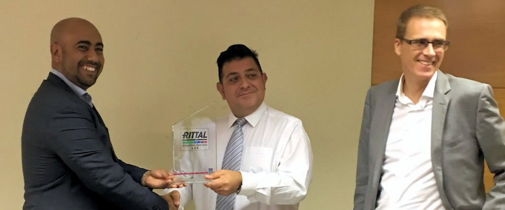 Entrega placa Rittal Strategic Partner - ABAST